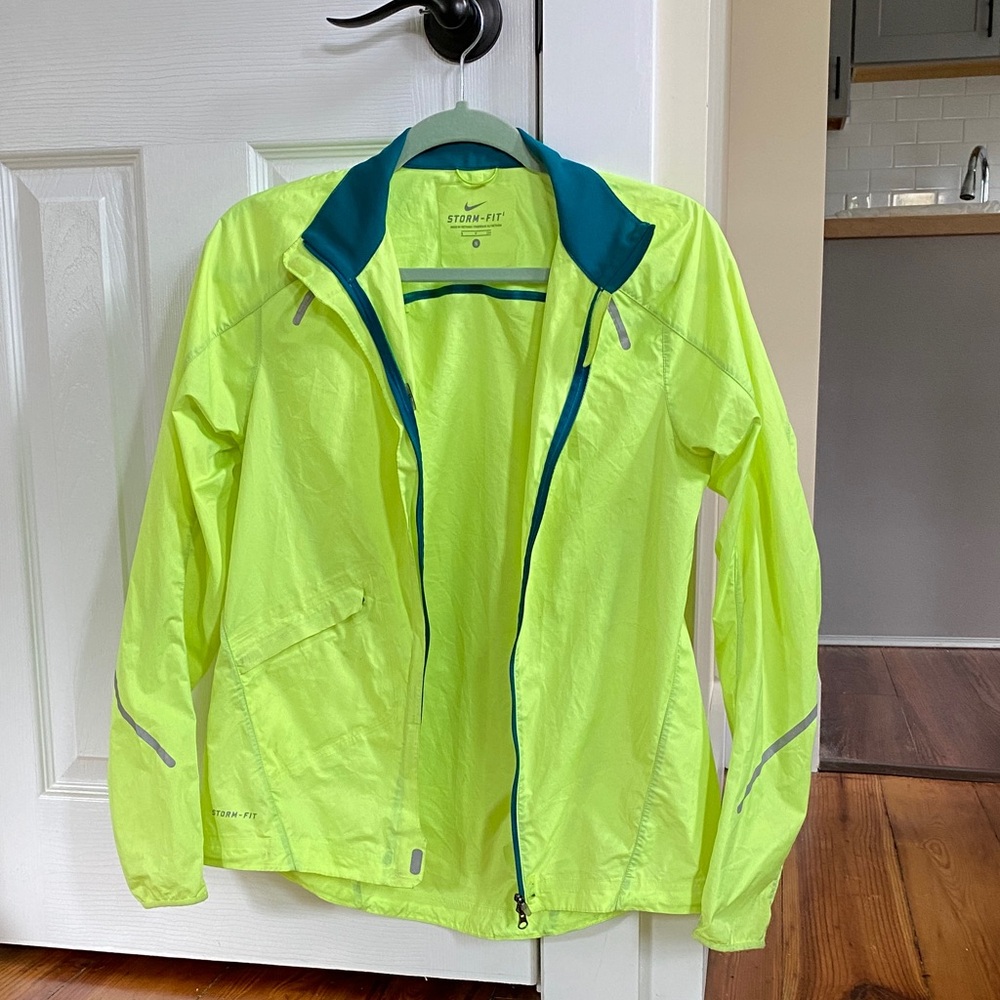 Nike Women's Neon Yellow Windbreaker
